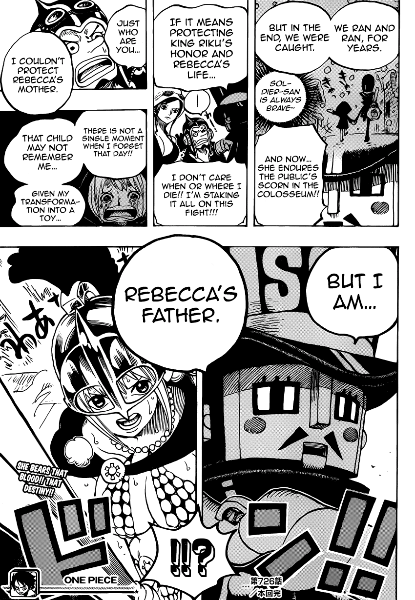 One Piece, Chapter 726 image 20